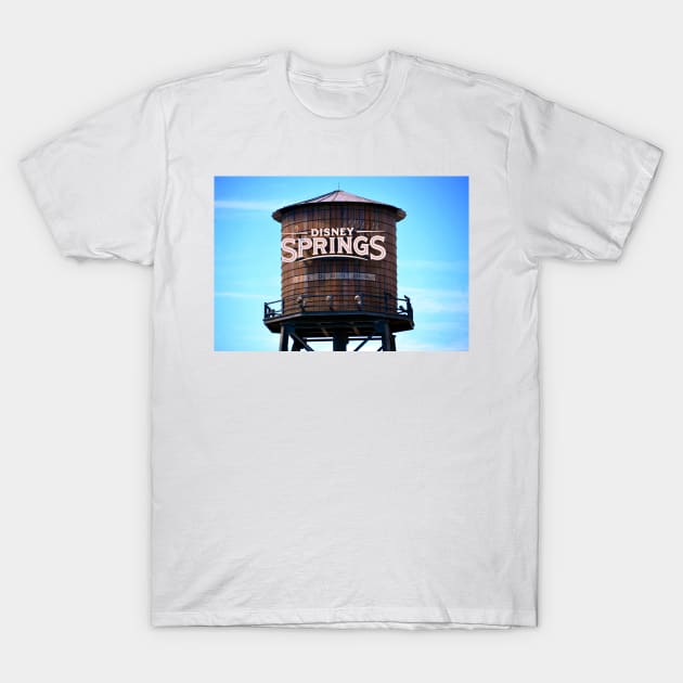 Springs Tower T-Shirt by dltphoto